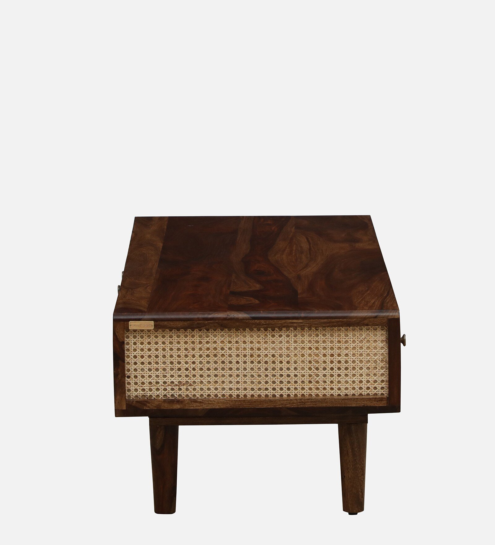 Alden Solid Sheesham Wood Coffee Table in Natural Finish - Image 2