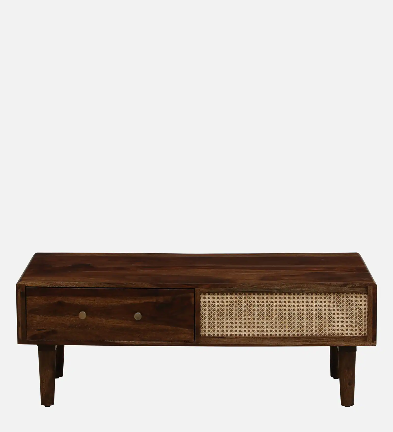 Alden Solid Sheesham Wood Coffee Table in Natural Finish - Image 3