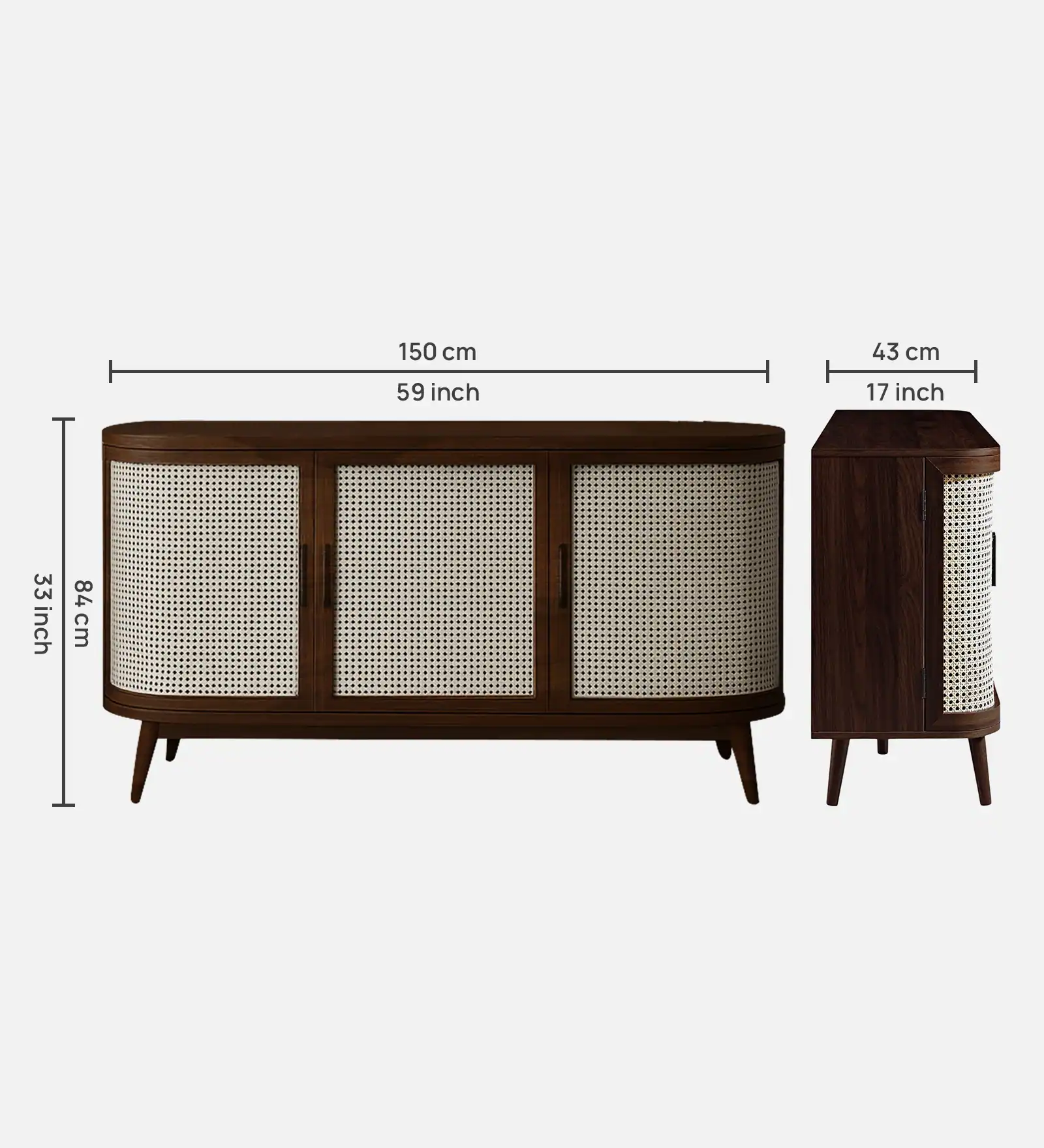 Alverio Premium Wooden Cabinet for Modern and Classic Interiors - Image 4