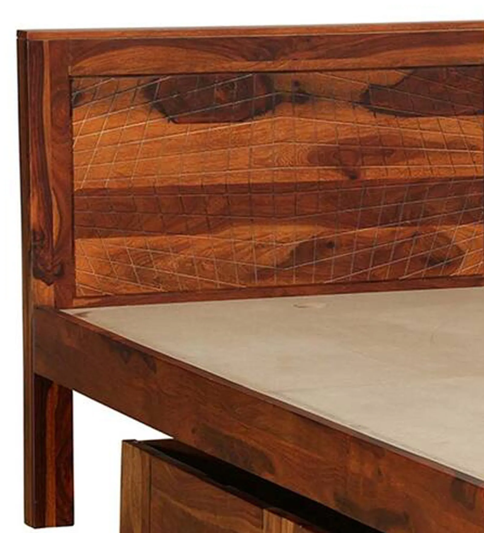 Alvito Premium Wooden Single Bed with Modern Craftsmanship - Image 5