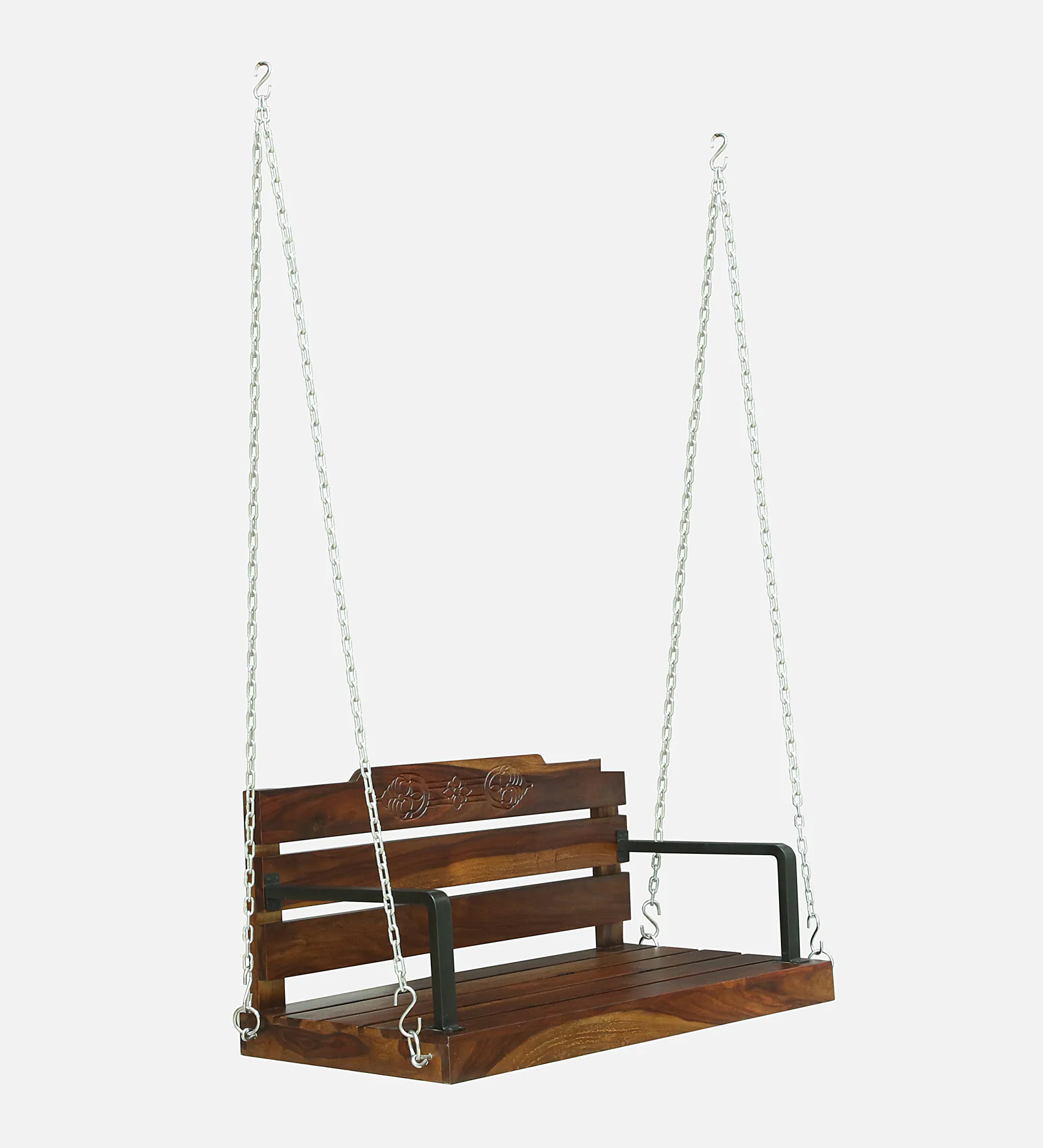 Amadora Designer Wooden Swing Bench for Modern Home Interiors - Image 2