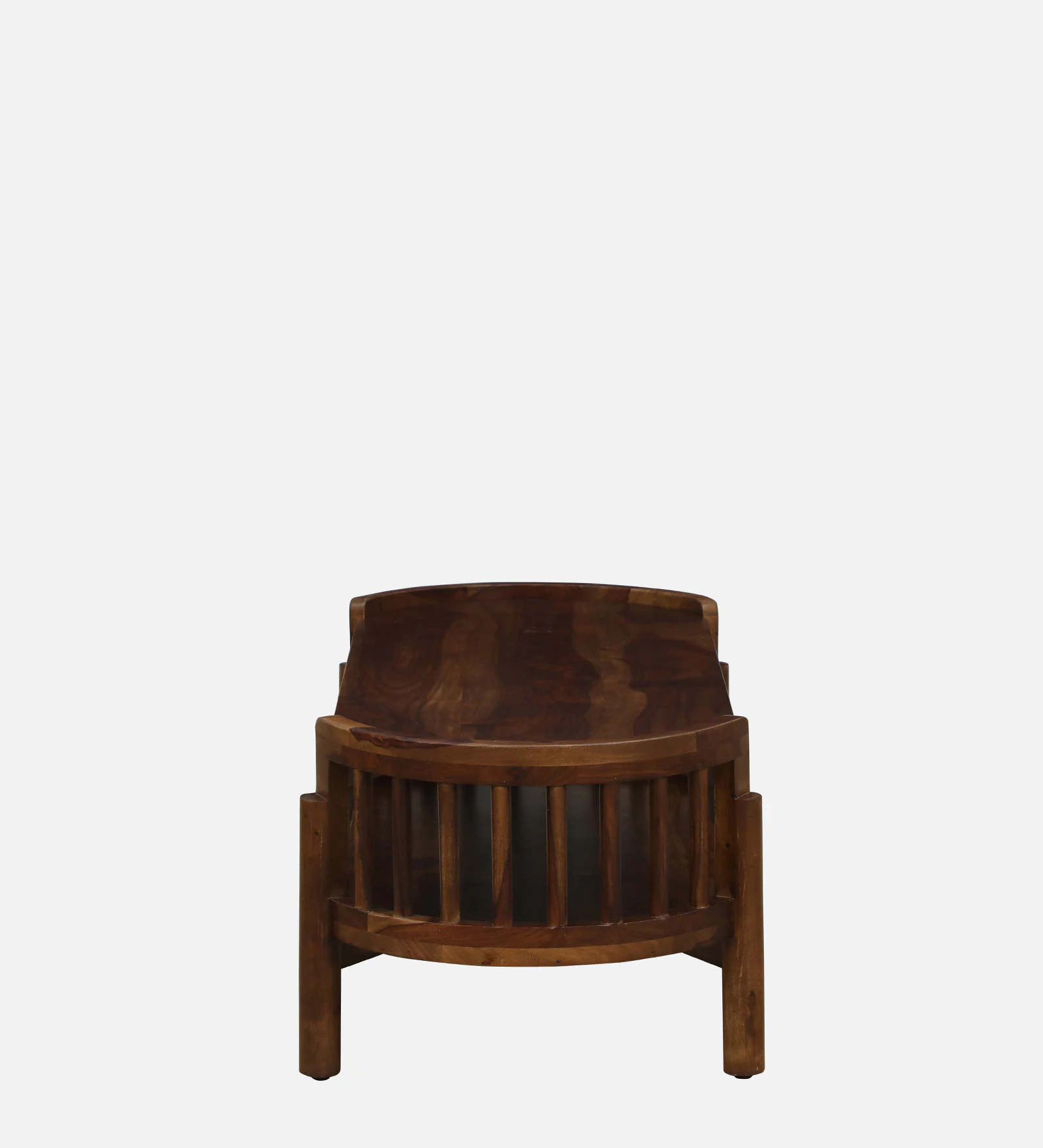 Amberfield Solid Wood Coffee Table with Multi-Purpose Storage Shelf - Image 7