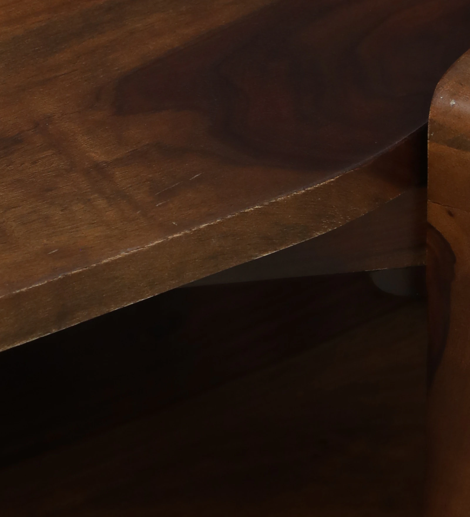 Amberfield Solid Wood Coffee Table with Multi-Purpose Storage Shelf - Image 8