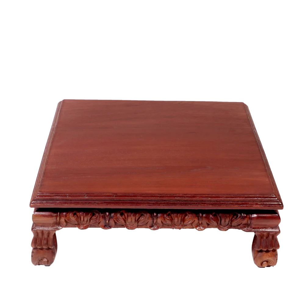 Anant Premium Wooden Pooja Chowki for Daily Worship - Image 2