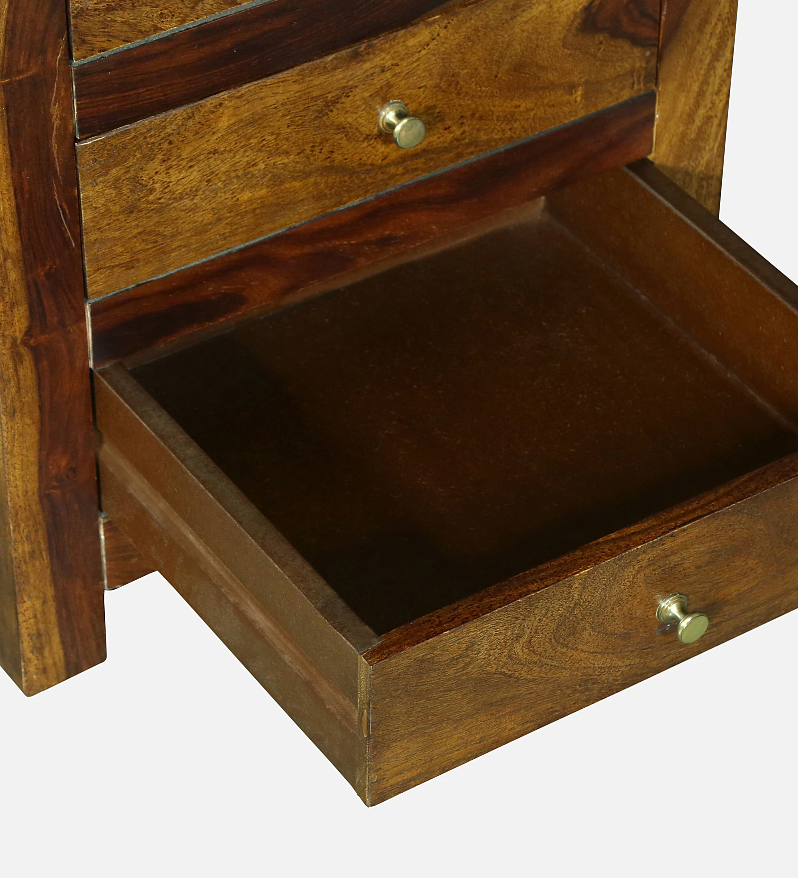 Arden Premium Sheesham Wood Multi-Purpose Storage Cabinet in Walnut Finish - Image 4