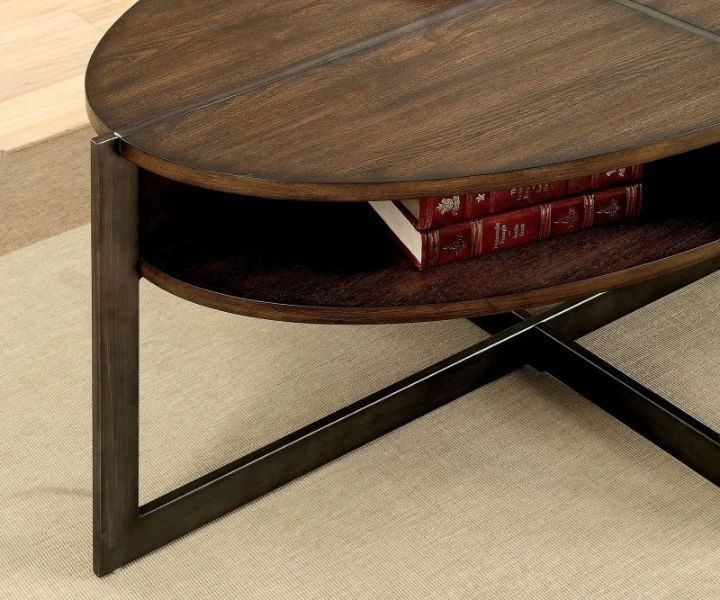 Artisan Crafted Solid Sheesham Wood Coffee Table - Image 2