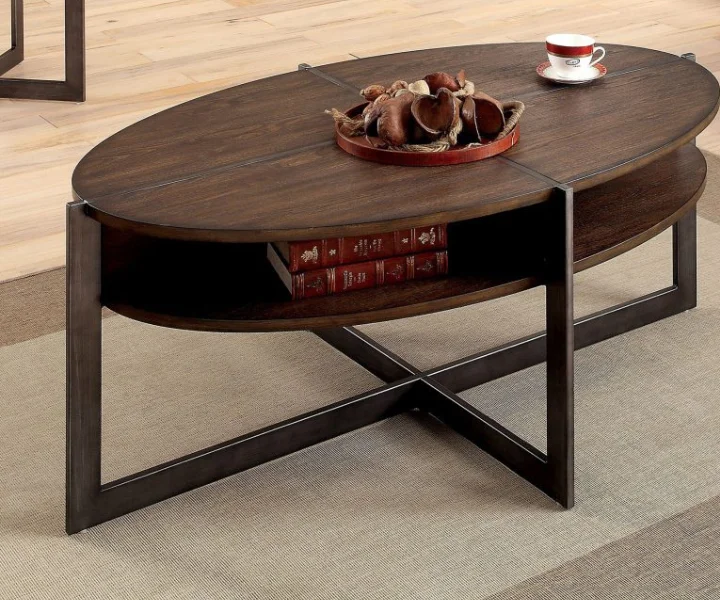 Artisan Crafted Solid Sheesham Wood Coffee Table - Image 6