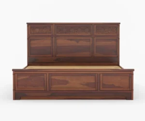 Aspen Contemporary Solid Wood Storage Bed for Bedroom - Image 4