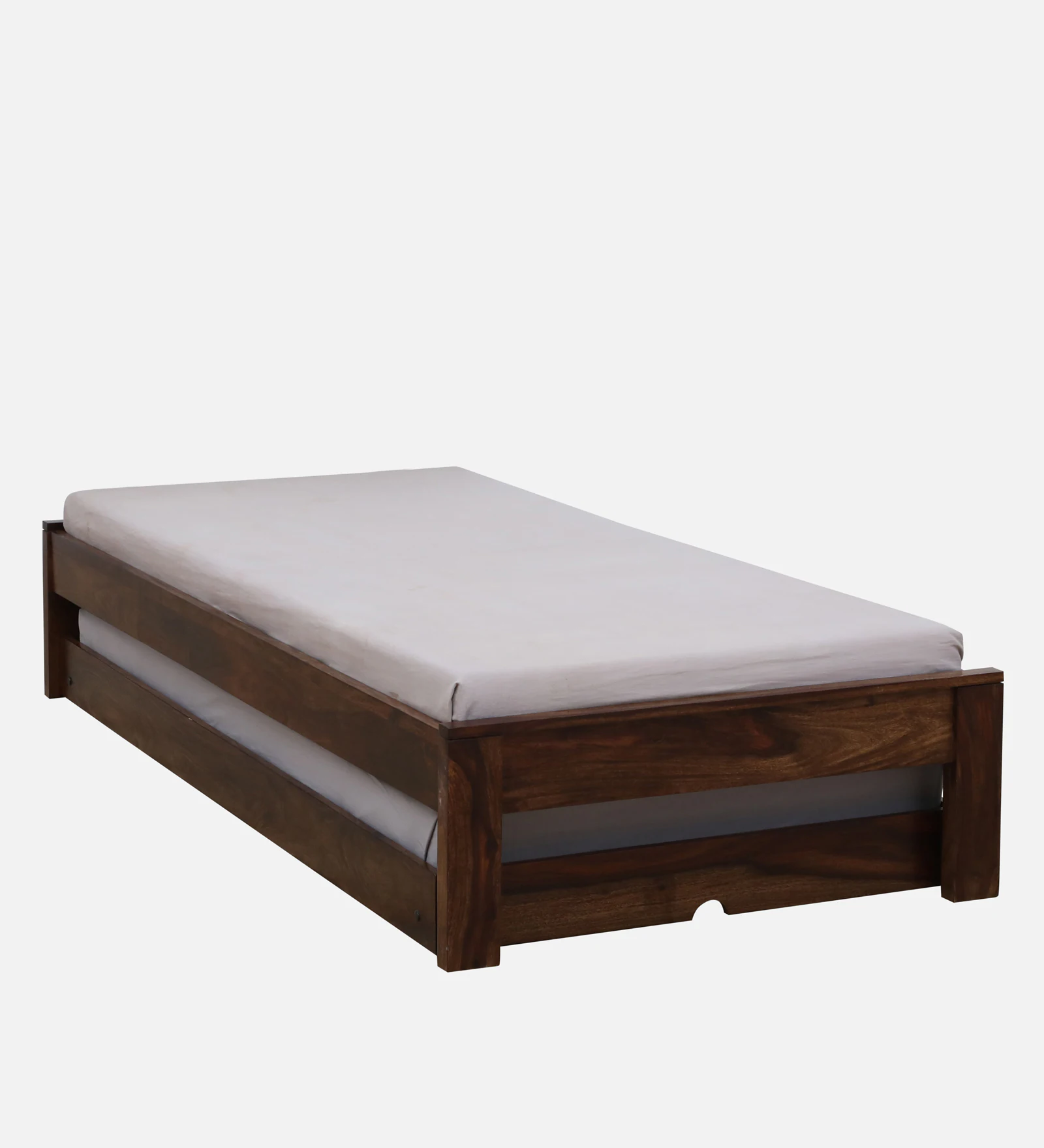 Aspen Premium Wooden Single Bed in Honey Oak Finish - Image 5
