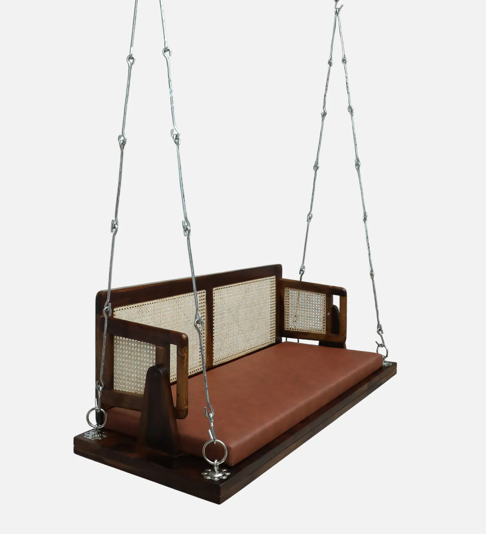 Astera Handcrafted Wooden Swing for Indoor and Balcony Spaces - Image 2