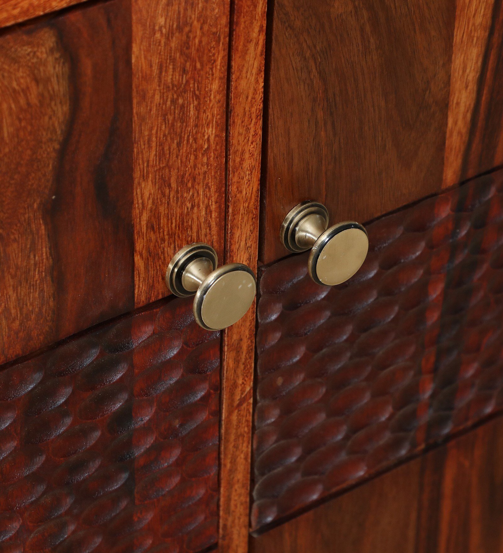 Aurelia Sheesham Wood Large Utility Cabinet with Spacious Storage - Image 6