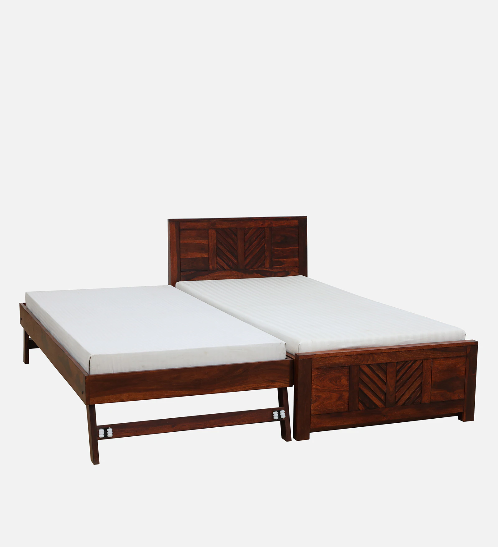 Aurora Luxury Wooden Single Bed with Timeless Design - Image 4