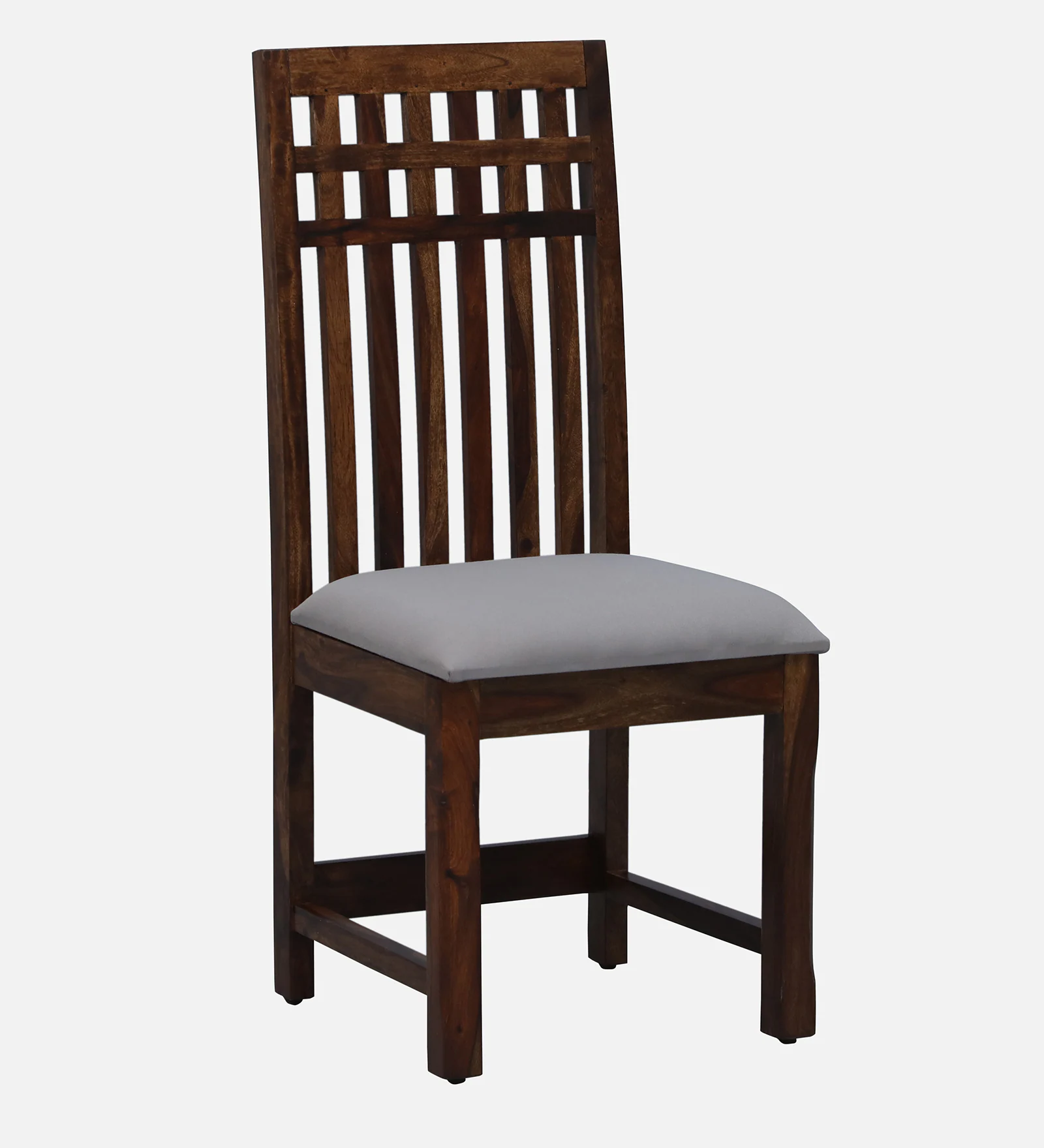 Avelino Solid Sheesham Wood 6 Seater Dining Set in Rustic Walnut Finish - Image 6