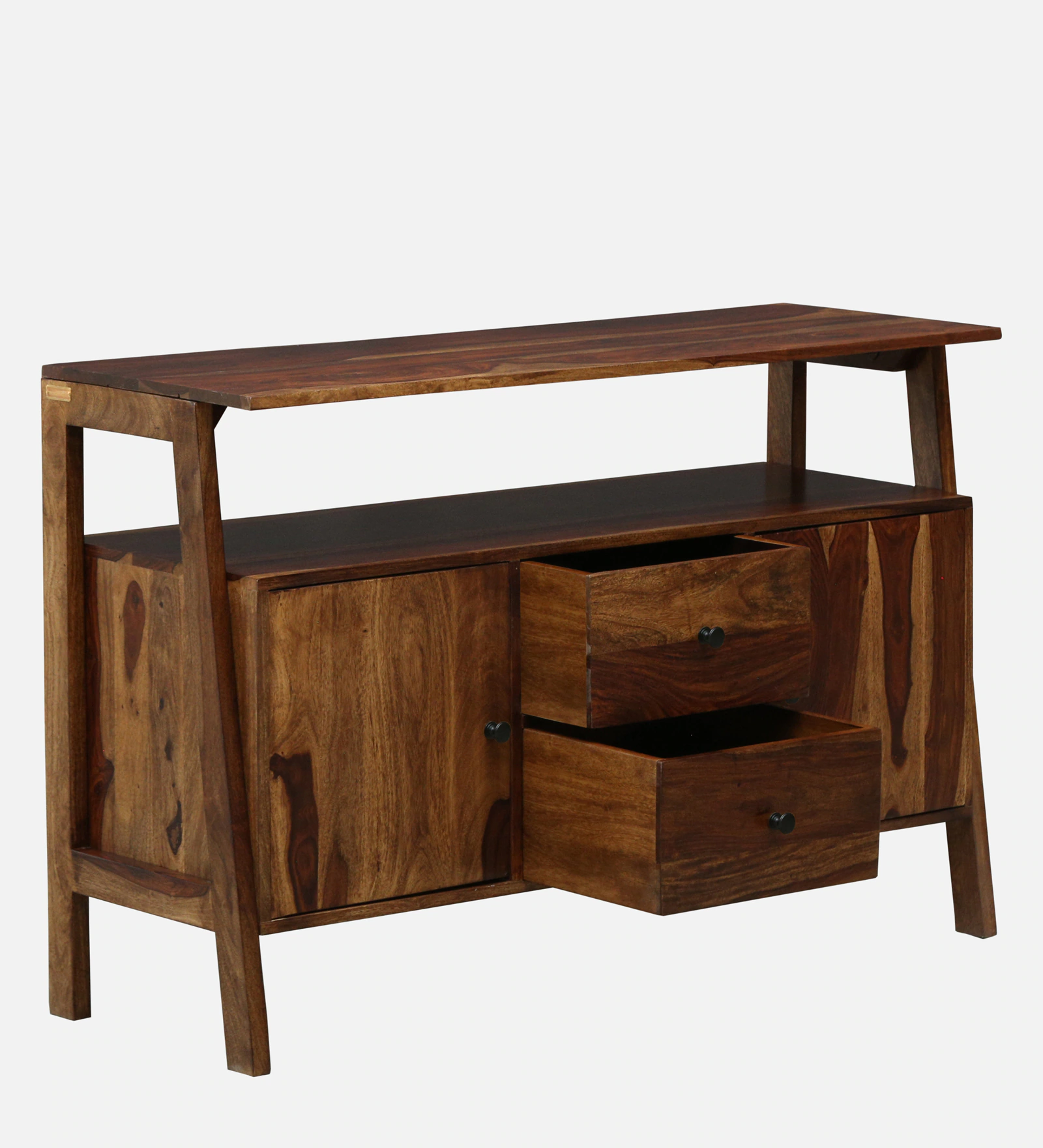 Avenza Premium Wooden Storage Cabinet with Functional Shelving Space - Image 5