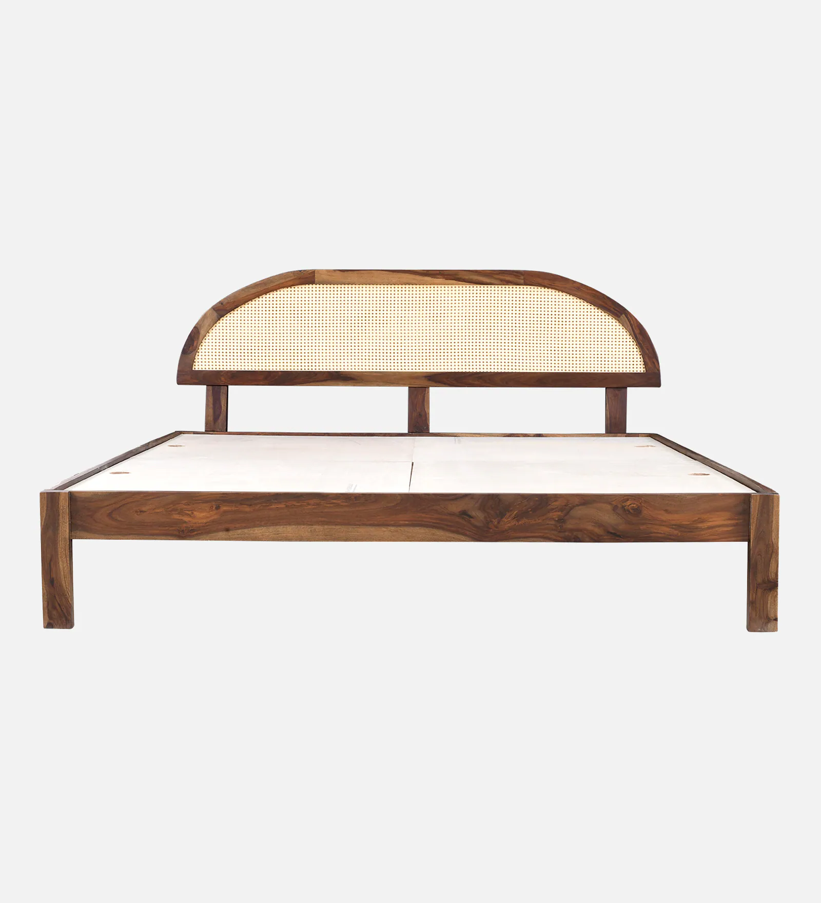 Bellmont Handcrafted Solid Sheesham Wood Double Bed with Modern Design - Image 7