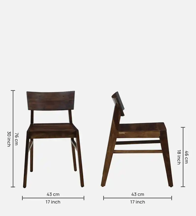 Bellmont Premium Solid Sheesham Chair - Image 2