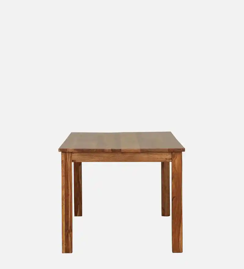 Belvaro Premium Solid Sheesham Wood 6 Seater Dining Table with Natural Finish - Image 5
