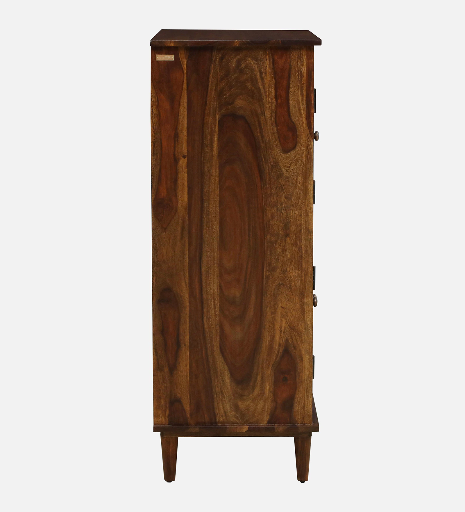 Arvessa Wooden Storage Cabinet in Natural Honey Finish - Image 2