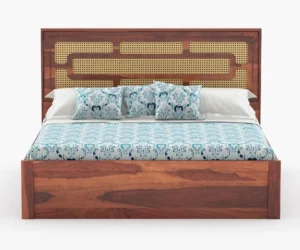 Bristol Modern Wooden Bed with Spacious Storage Drawers - Image 2