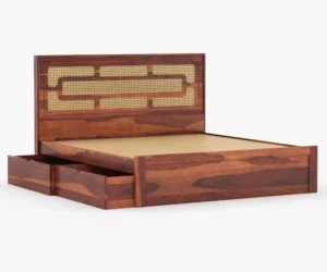 Bristol Modern Wooden Bed with Spacious Storage Drawers - Image 6