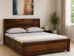 Brookhaven Premium Solid Sheesham Wood Platform Bed