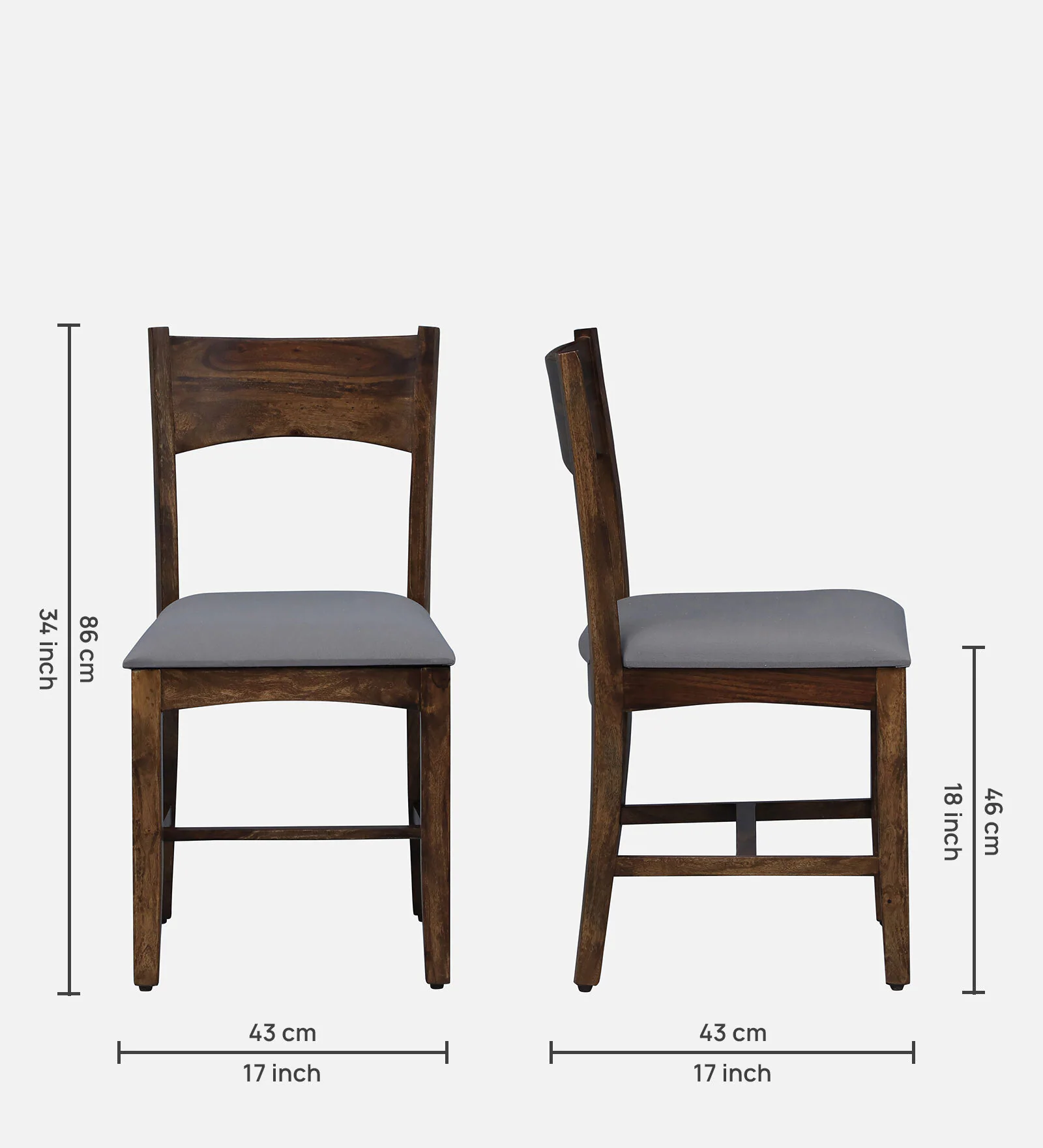 Caldora Solid Sheesham Wood 6 Seater Dining Set for Dining Room - Image 4