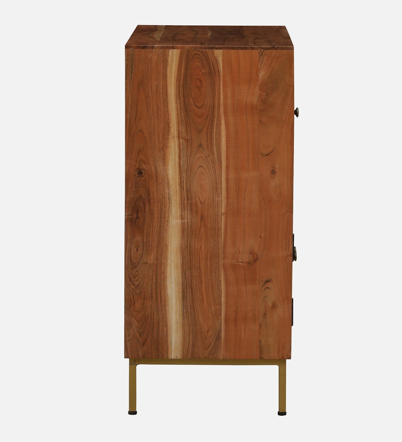 Calidora Solid Sheesham Wood Contemporary Storage Cabinet - Image 5