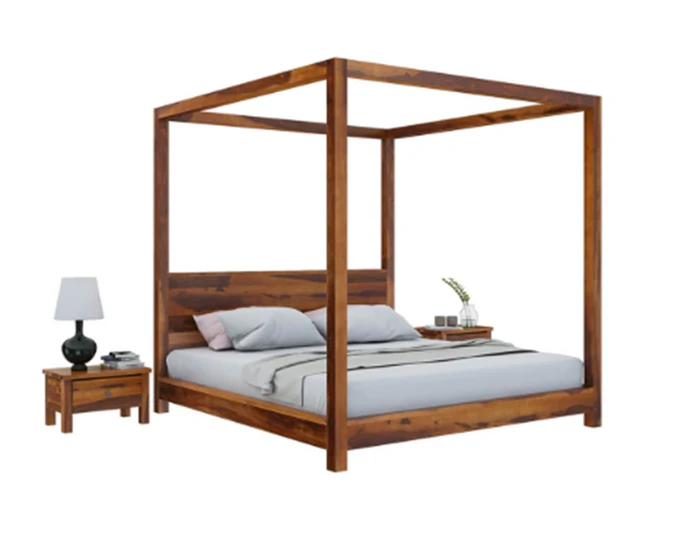 Calvero Wooden Bunk Bed in Dark Walnut Finish - Image 4
