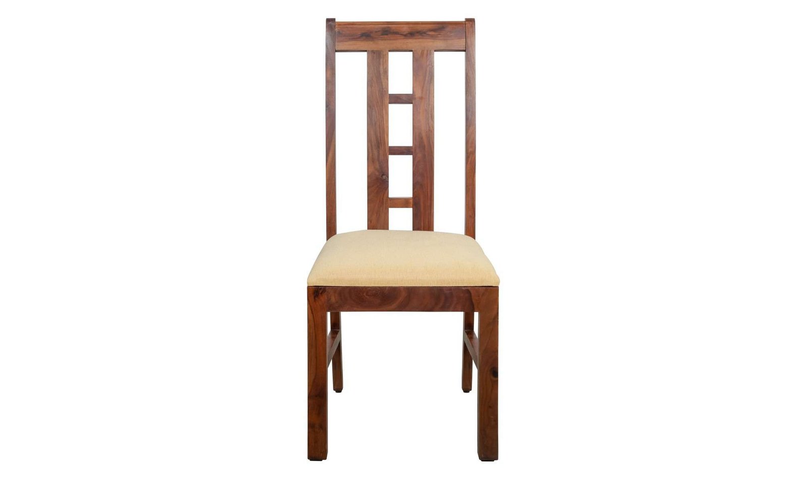 Castellan Sheesham Wood 6 Seater Dining Set In Scratch Resistant Walnut Brown Finish With Bench - Image 4
