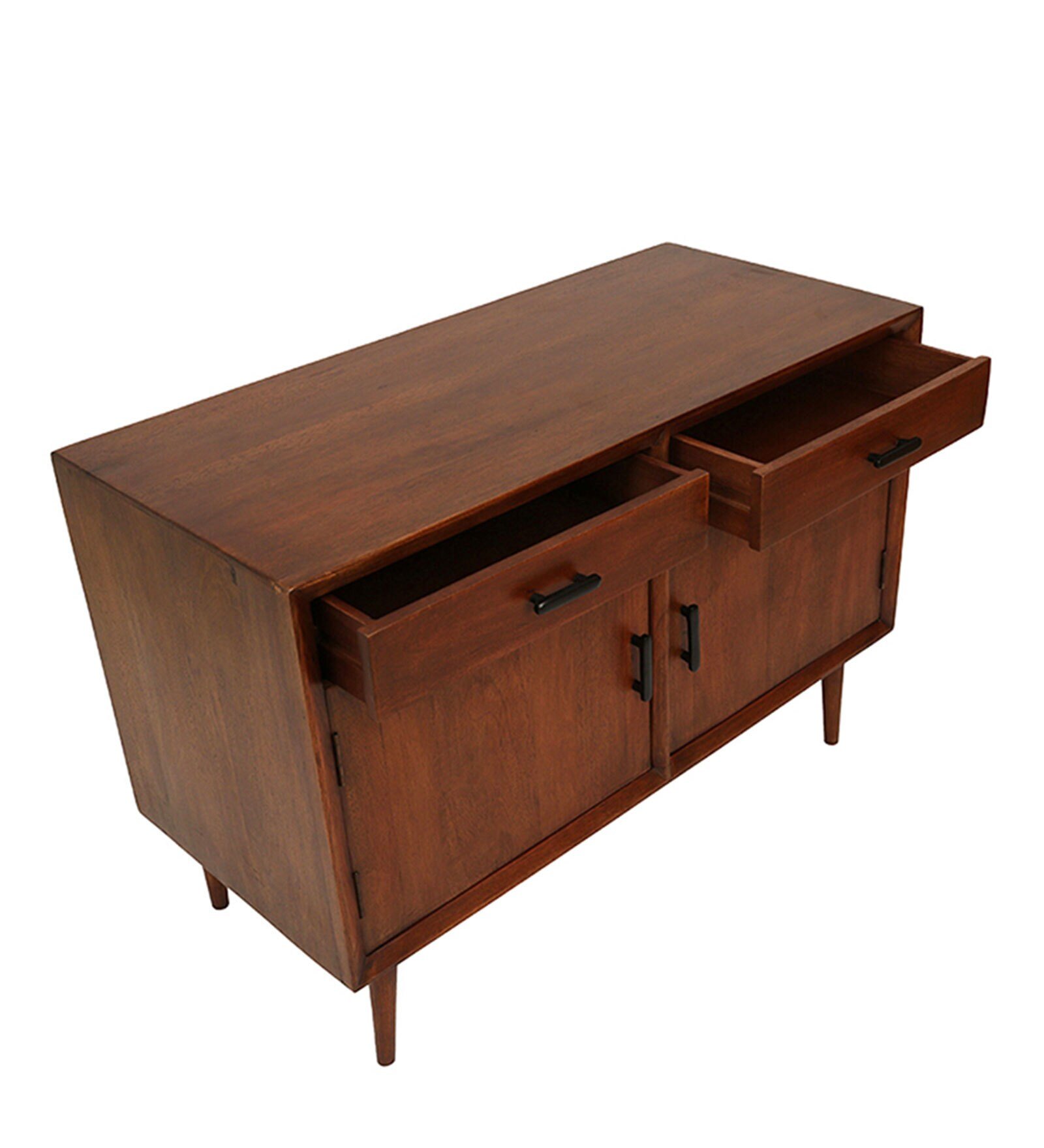 Celestique Sheesham Wood Luxury Storage Cabinet in Walnut Finish - Image 4