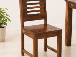 Classic Natural Sheesham Wood Dining Chair