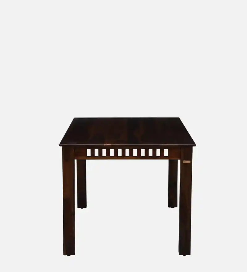 Corvian Solid Sheesham Wood Modern Dining Table for Contemporary Homes - Image 3