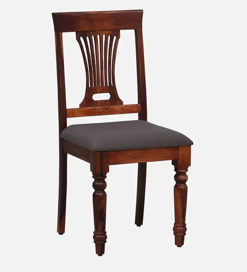 Creston Elegant Solid Sheesham Wood Chair - Image 3