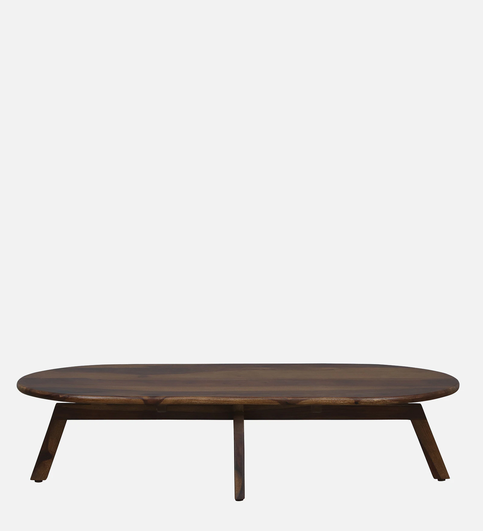 Crestwood Handcrafted Wooden Coffee Table with Utility Shelf - Image 3