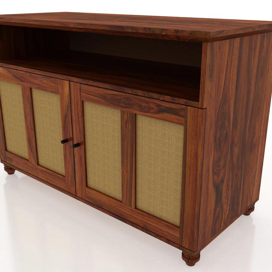 Designer Sheesham Wooden Side Board Unit for Luxury Living Rooms. - Image 5