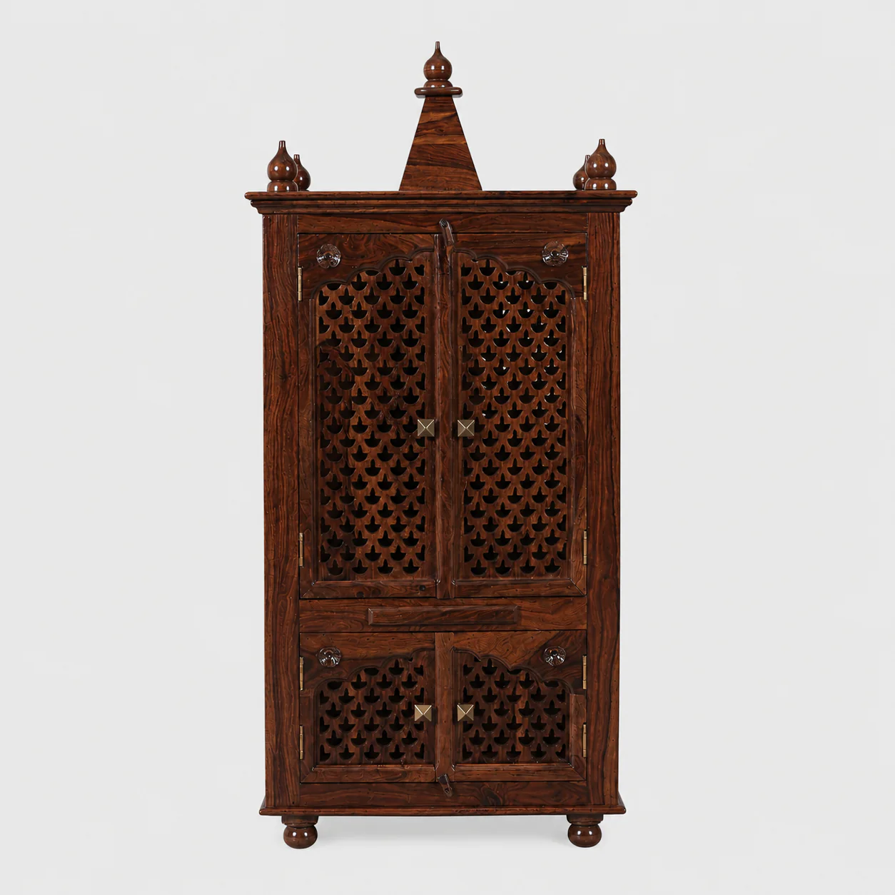 Devansh Handcrafted Solid Sheesham Wood Temple Unit - Image 4