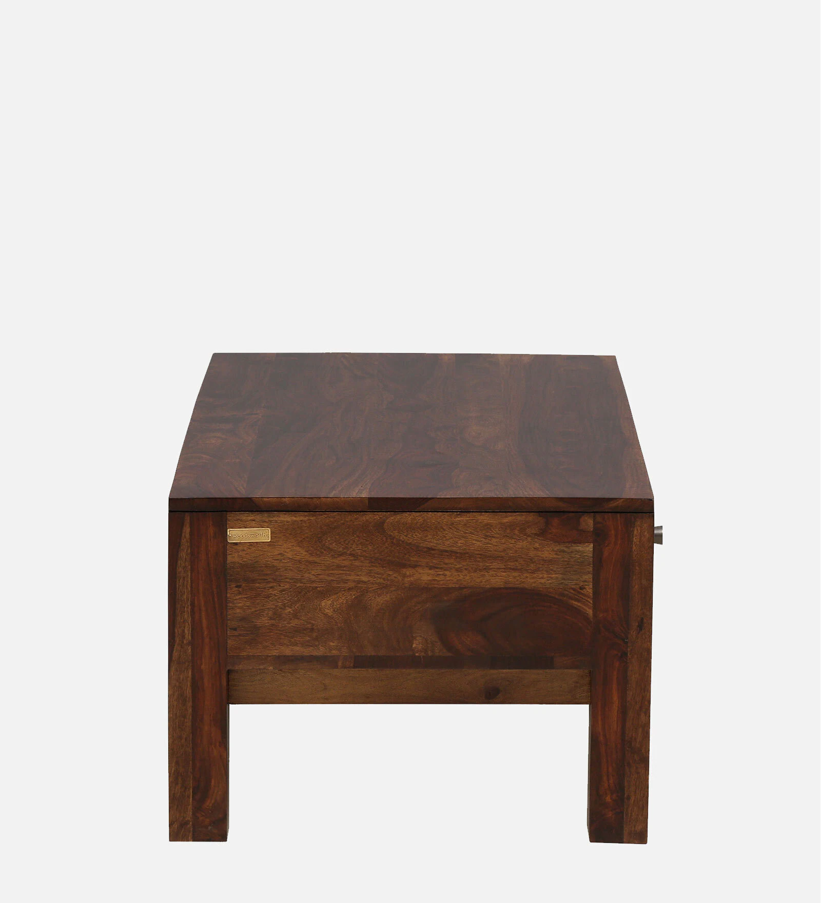 Elantra Solid Wood Coffee Table in Rustic Teak Finish - Image 5