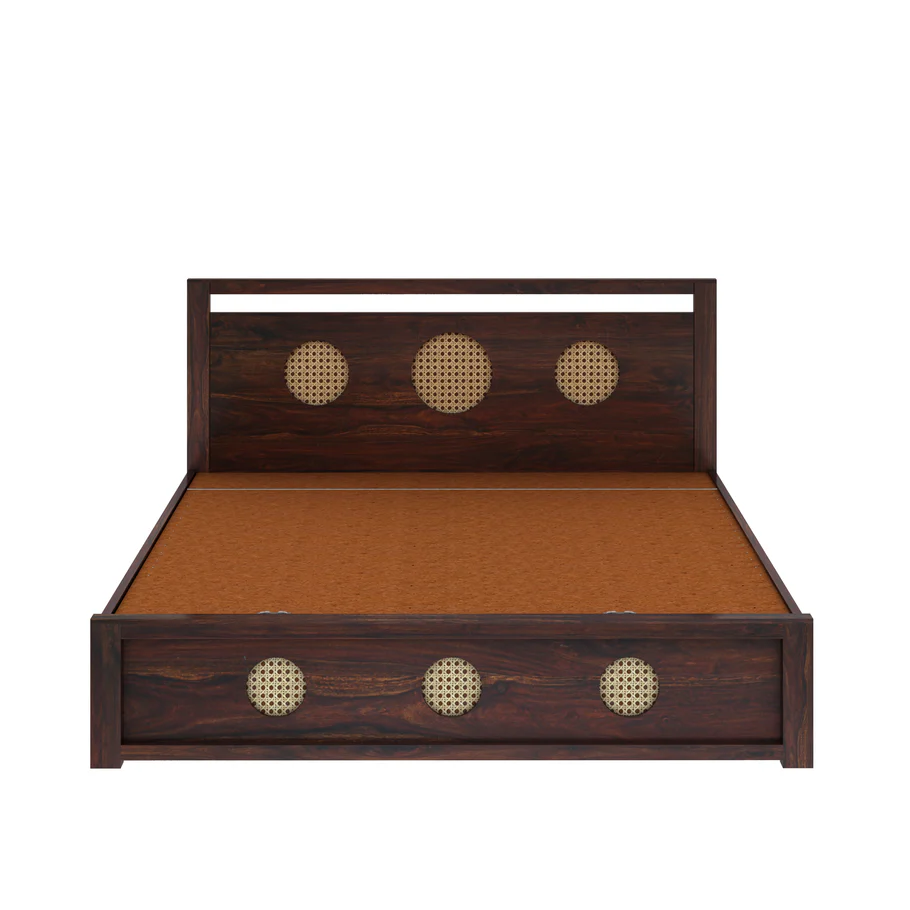 Eldoria Solid Wood Bed with Minimalist and Elegant Design - Image 5
