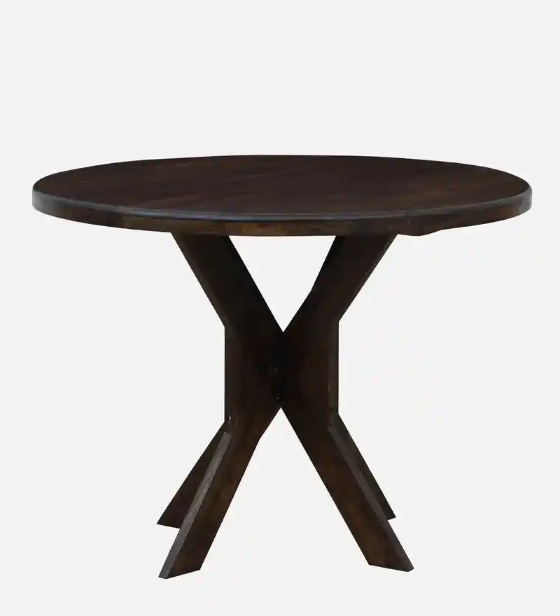 Elviston Premium Solid Sheesham Wood Dining Table in Honey Oak Finish - Image 3