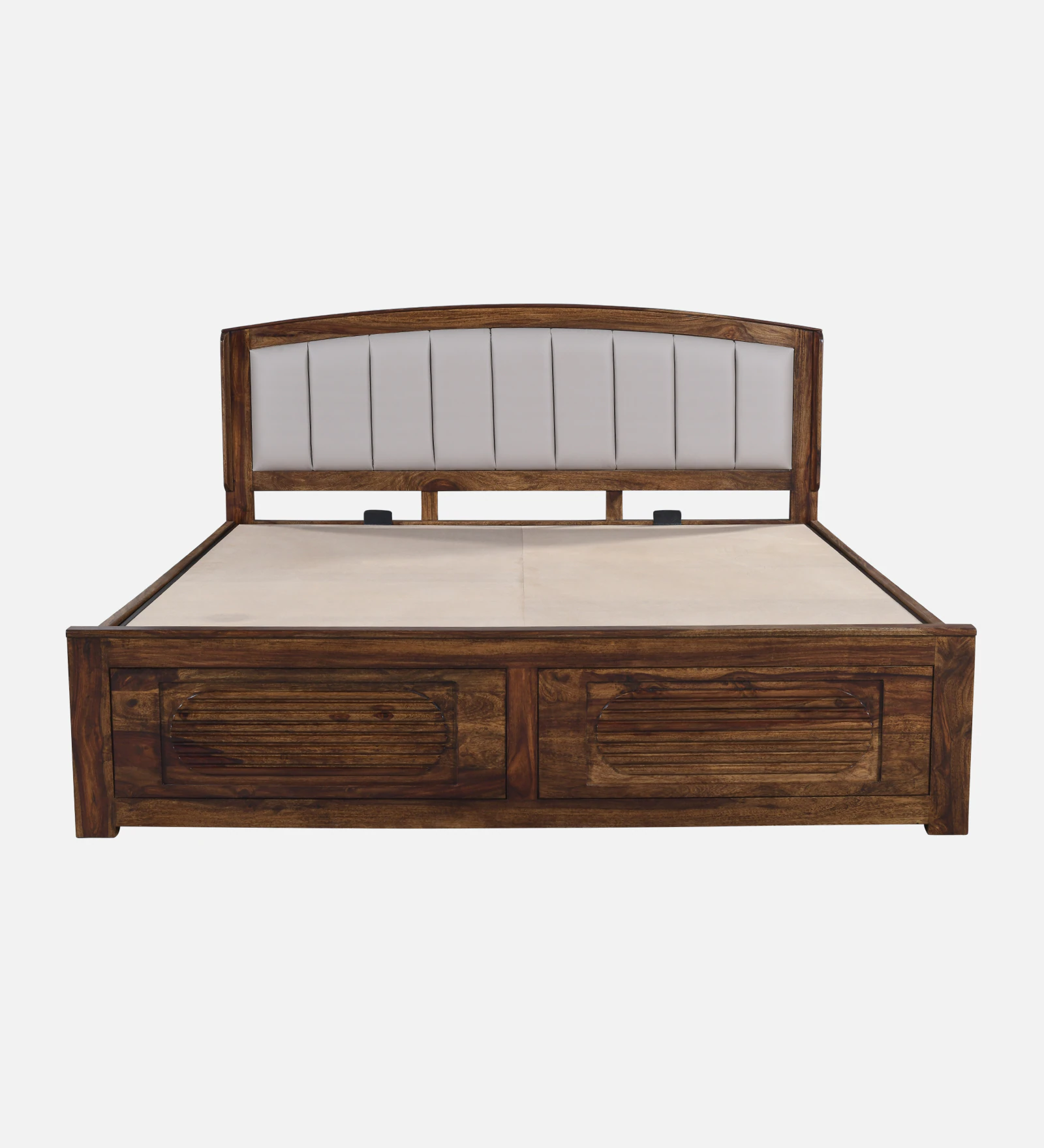 Elvora Premium Solid Sheesham Wood Platform Double Bed - Image 3