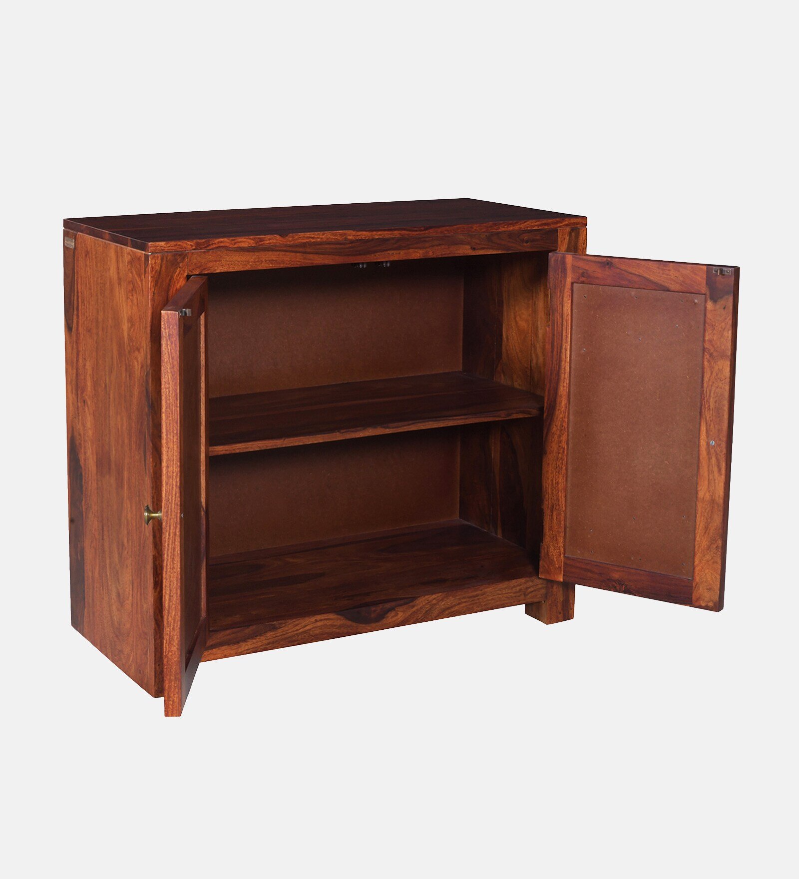 Estoria Premium Wooden Cabinet in Dark Walnut Finish - Image 2