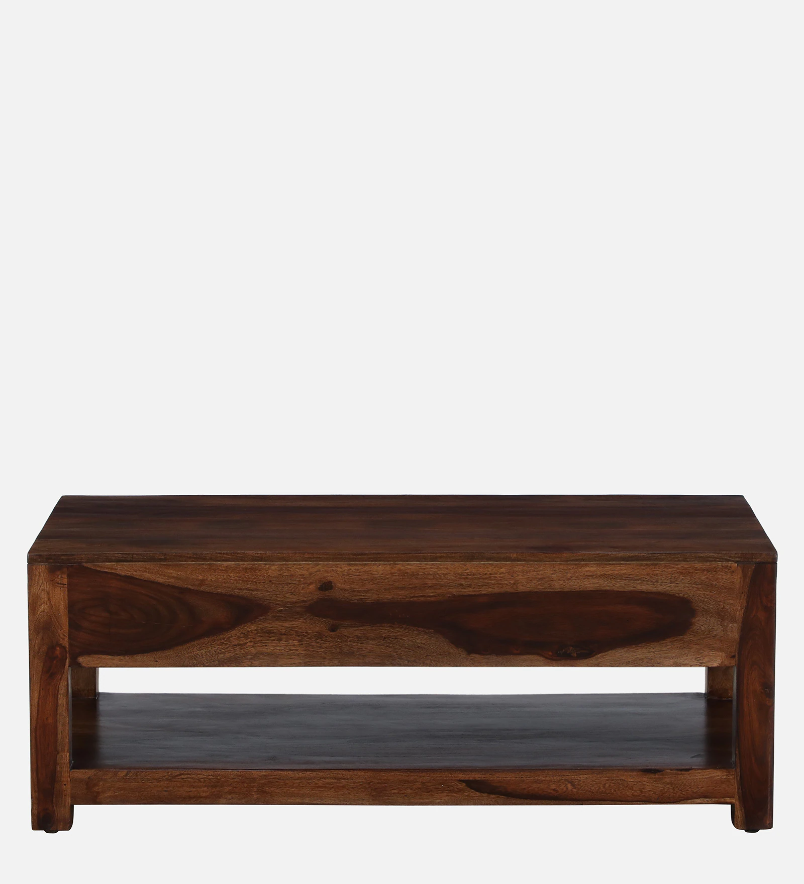 Everwood Premium Coffee Table with Spacious Utility Shelf - Image 3