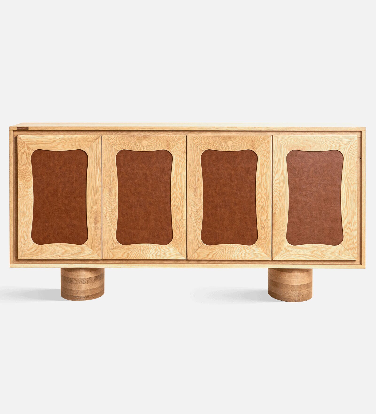 Evoric Solid Wood Contemporary Cabinet with Spacious Compartments - Image 5