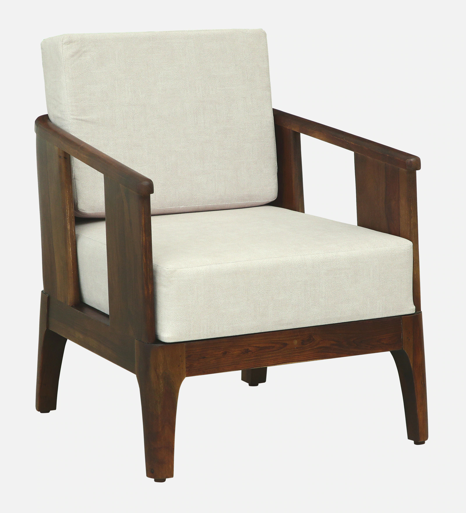 Exclusive Solid Wood Lounge 1 Seater Sofa Designed for Everyday Comfort - Image 5