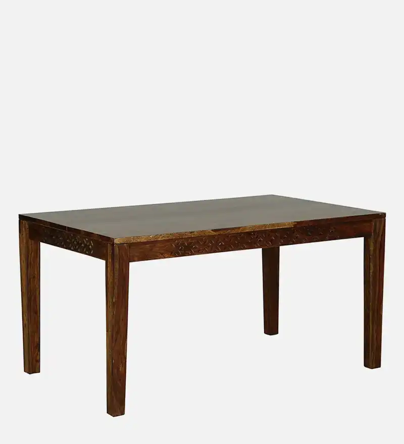 Florence Premium Solid Sheesham Wood Dining Table - Image 5