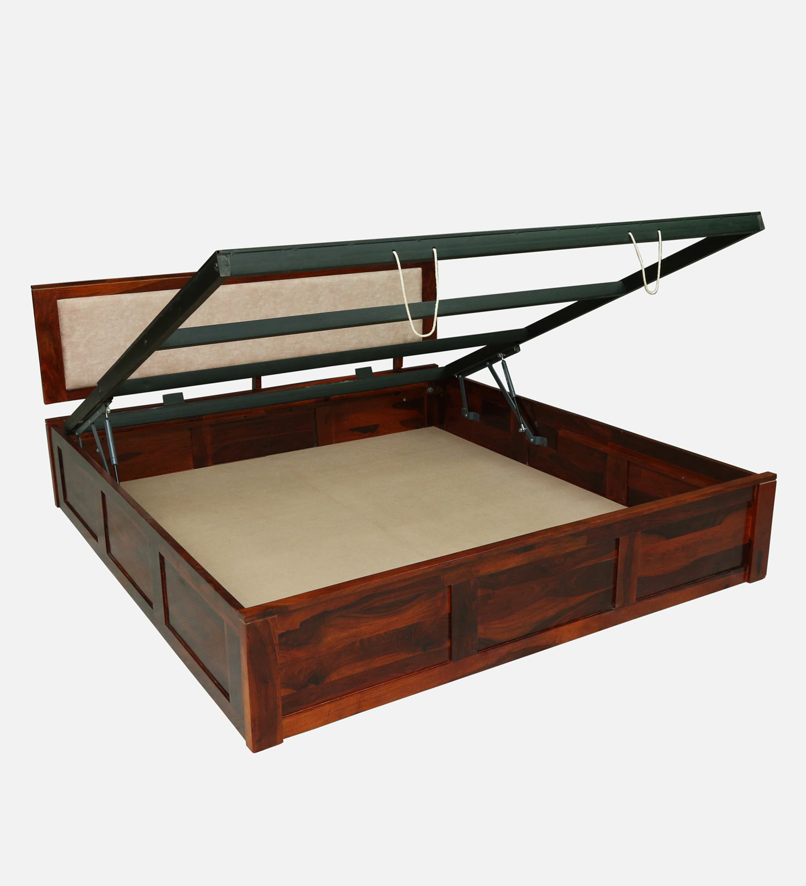 Grayson Luxury Solid Sheesham Wood Bed with Clean Design - Image 5