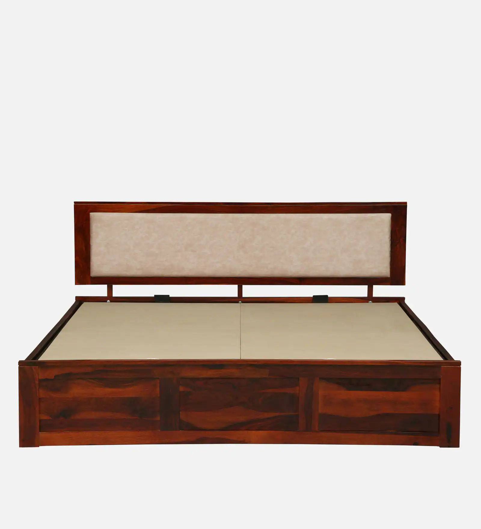 Grayson Luxury Solid Sheesham Wood Bed with Clean Design - Image 7