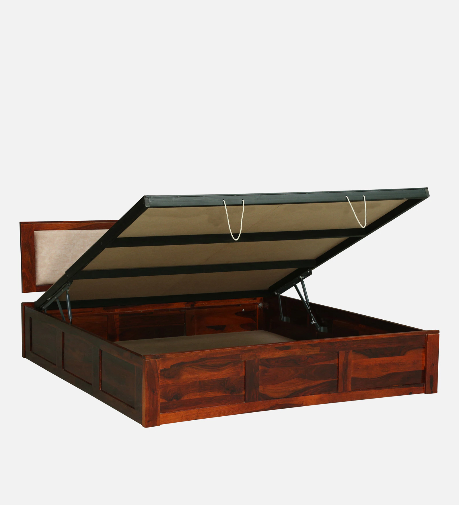 Grayson Luxury Solid Sheesham Wood Bed with Clean Design - Image 9