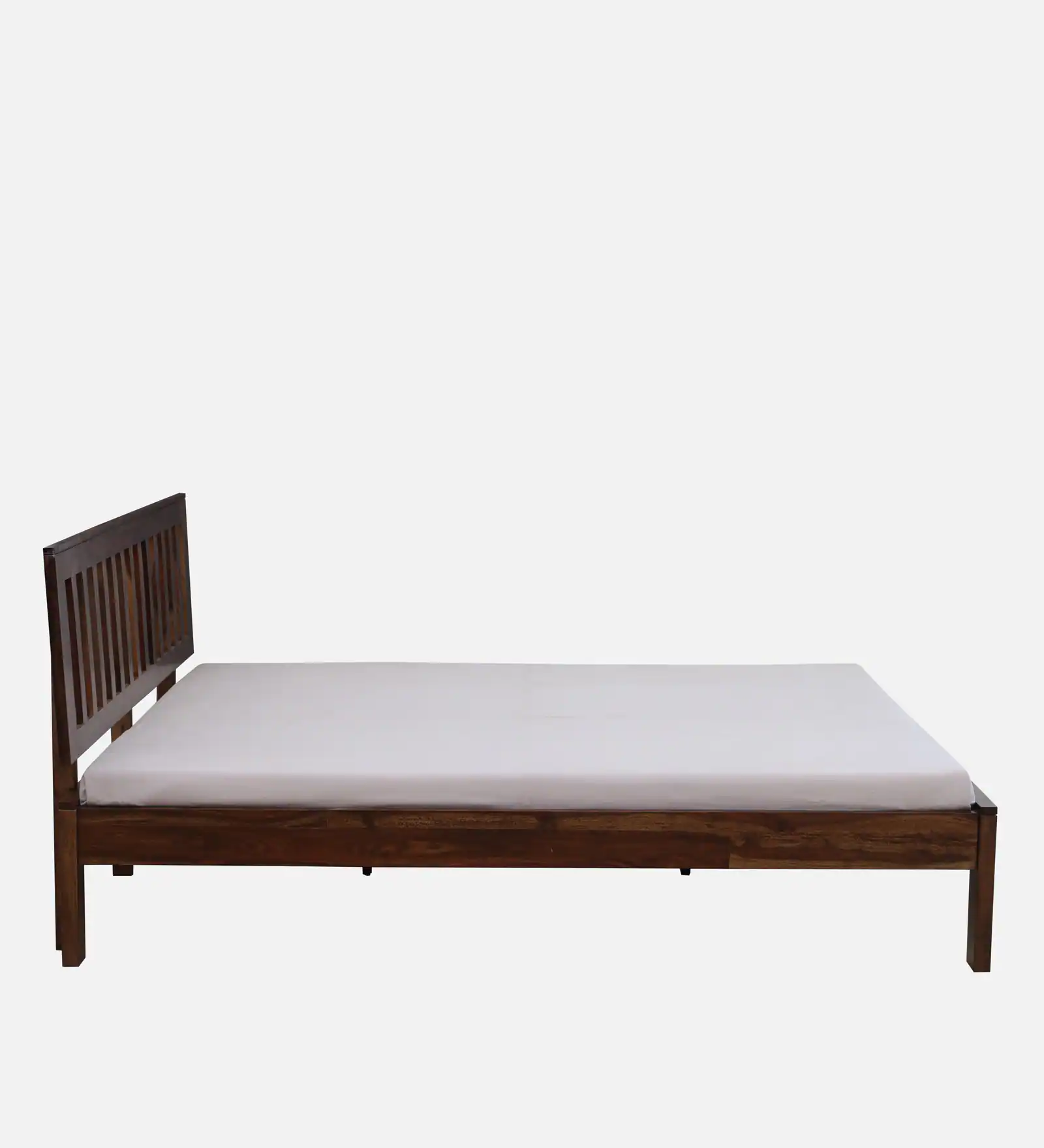Havelo Handcrafted Solid Sheesham Wood Double Bed Frame - Image 3