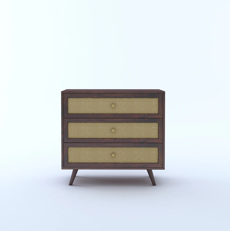 Heritage Luxe Sheesham Wood Storage Side Board Cabinet. - Image 2